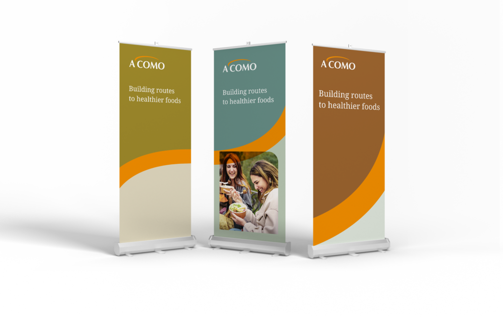 Acomo rollup banner